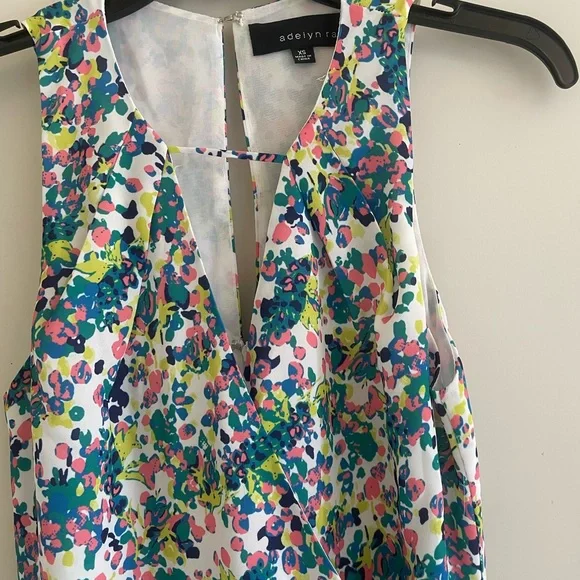 Adelyn Rae Multicolor Midi Ruffle Dress - Picture 3 of 5